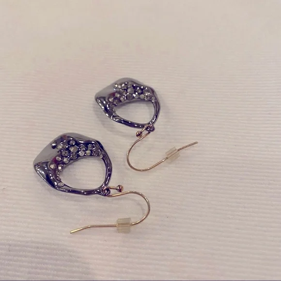 Alexis Bittar Gunmetal Earrings - Picture 3 of 3